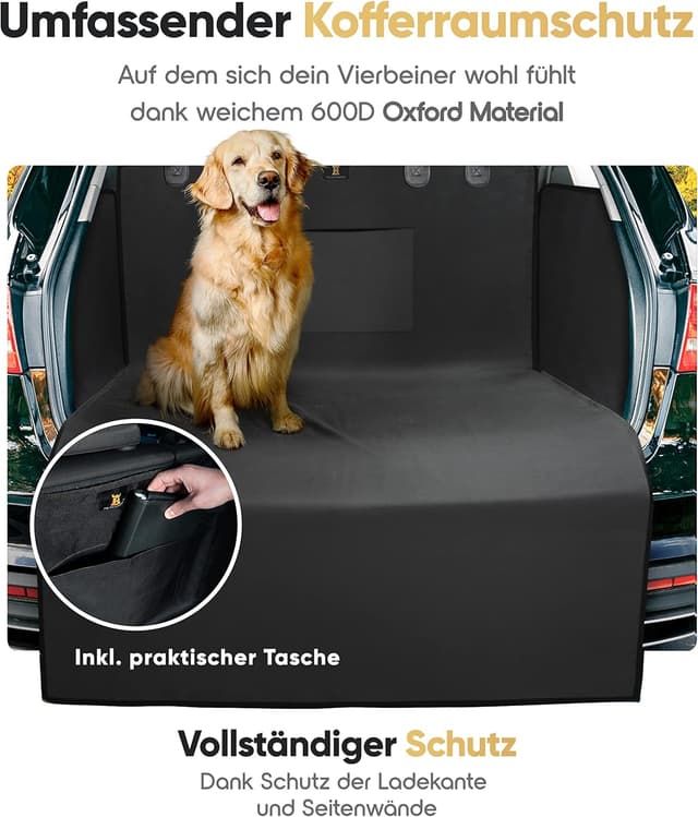 Thumbnail 4 de HELDENWERK Kofferraumschutz Hund 600D 🚗