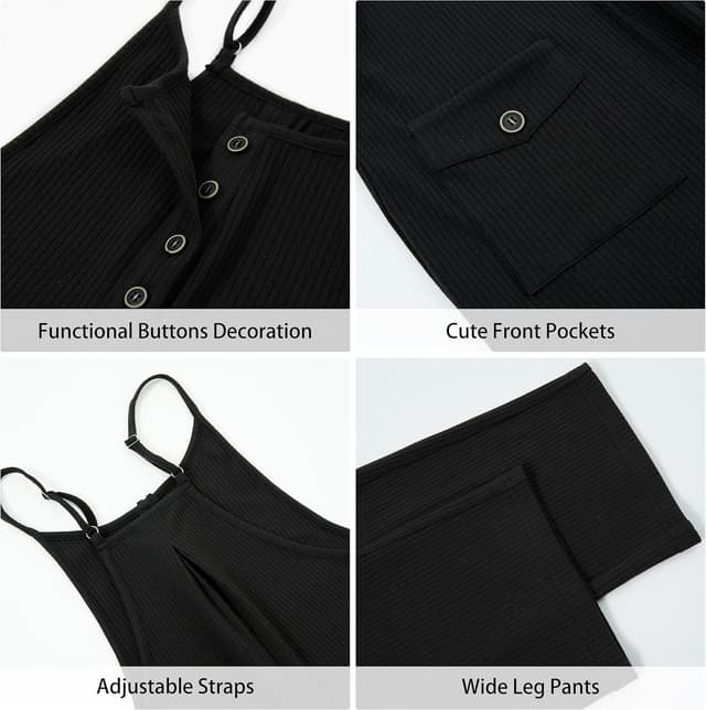 Thumbnail 4 de Rolanko Mädchen Jumpsuit Ärmellos 👗