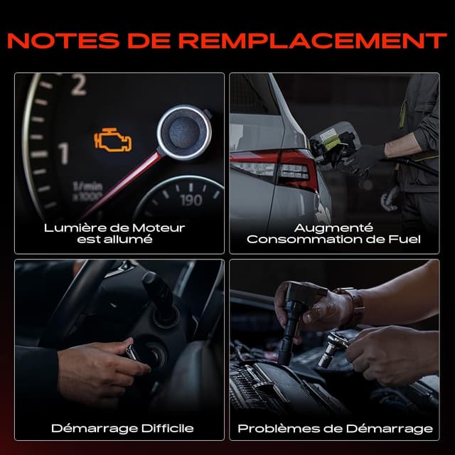 Thumbnail 4 de Bobine d'allumage 3-pôle Frankberg pour voitures