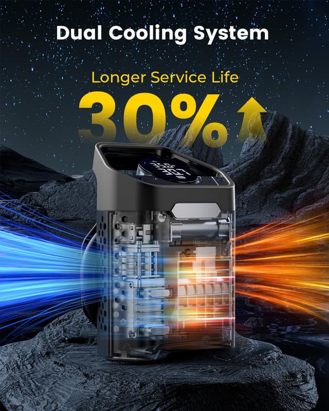 Thumbnail 4 de Heavy-Duty 160 PSI Tire Inflator