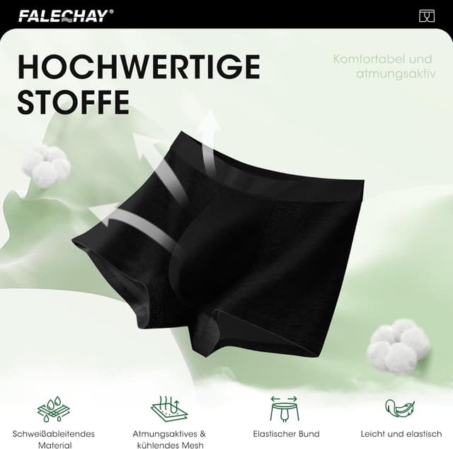 Thumbnail 3 de Falechay Boxershorts 6er Pack Herren 🩲