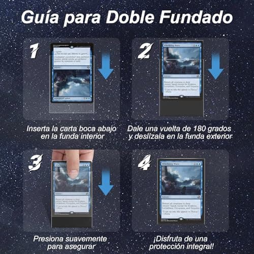 Thumbnail 3 de 1200 Pack Card Sleeves 64 x 89 mm