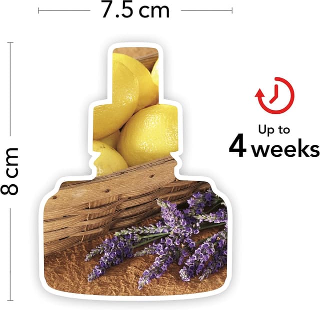 Detalle de Yankee Candle Ricariche ScentPlug Lemon Lavender, olio per profumatore elettrico (2 pezzi)