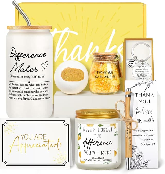 Detalle de Thank You Gift Basket 16oz