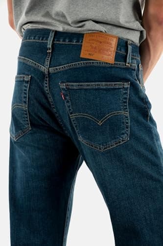 Detalle de Levi's Hombre 501 Original Fit I Cry Alone (40W / 34L): vaqueros clásicos con cinco bolsillos