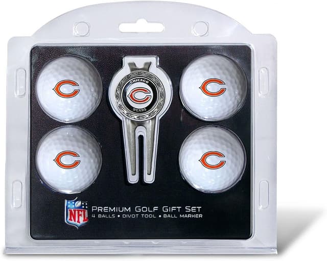 Thumbnail 6 de Team Golf NFL Regulation Size Golf Balls (4 Count) & Divot Tool with Removable Double-Sided Magnetic Marker