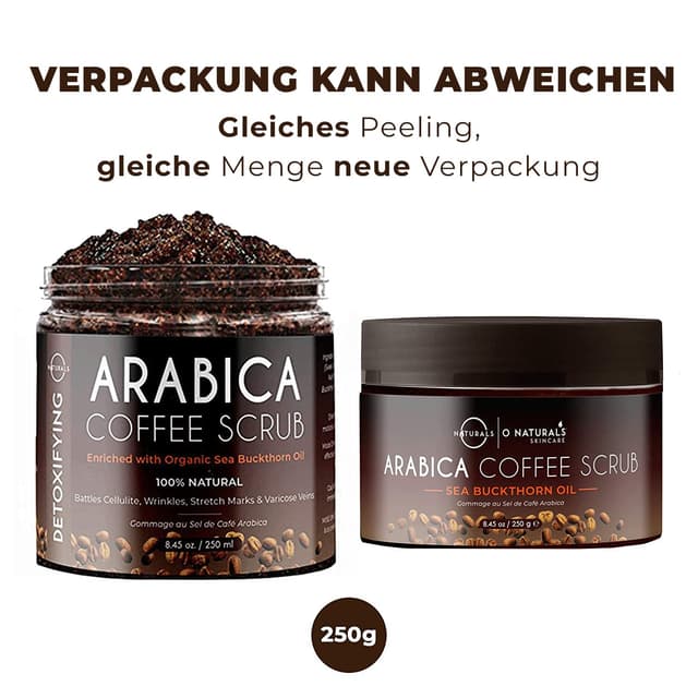 Thumbnail 5 de O Naturals Körperpeeling Arabica Kaffee 250 ml