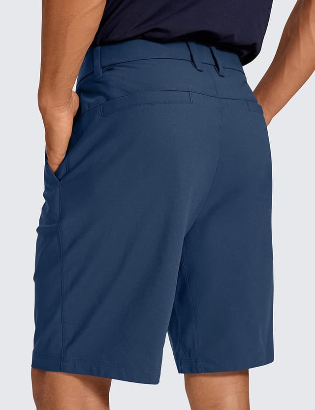 Detalle 2 de Short de golf homme CRZ YOGA extensible, entrejambe 22,9 cm, respirant et infroissable