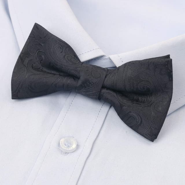 Detalle 2 de Alizeal Banded Adjustable Length Pre-tied Bow Tie for Boys (Birthday Party & more)