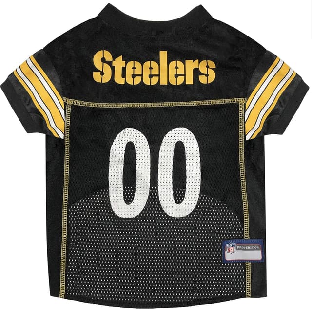Detalle de NFL Pittsburgh Steelers Dog Jersey (Small) — Officially Licensed Team Gear