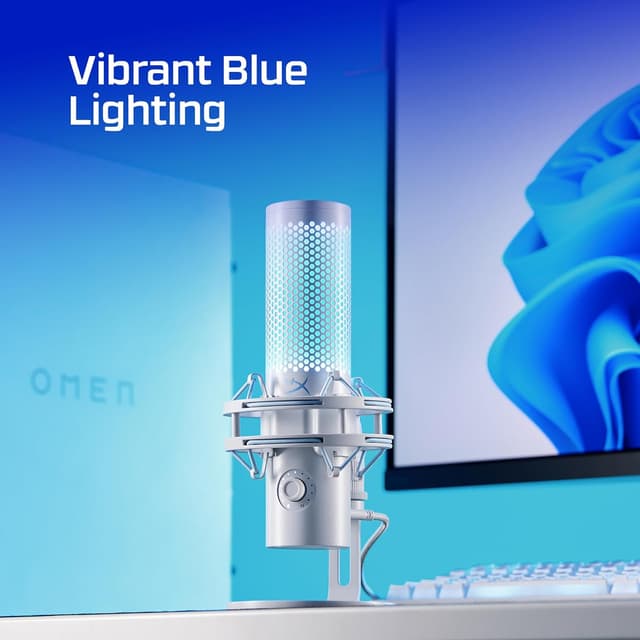 Detalle de HyperX QuadCast 2 Frost USB mic