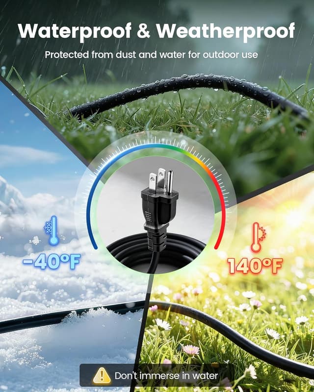 Thumbnail 3 de SURAIELEC Outdoor Extension Cord 45FT 🔌