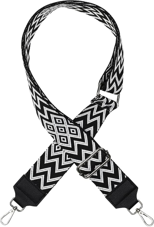 Detalle de AiQInu Taschengurt zum Wechseln: verstellbarer Schulterriemen mit 5 cm Breite (80–140 cm)