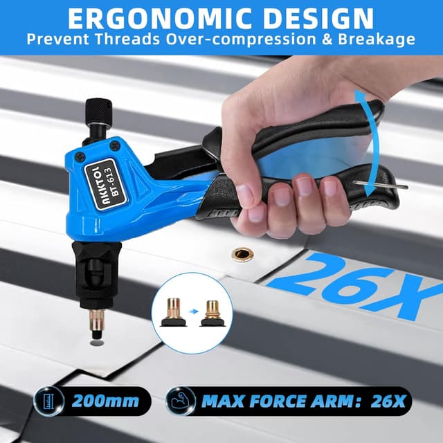 Thumbnail 4 de AKKTOL Nietmutternzange Set mit 100 Stück