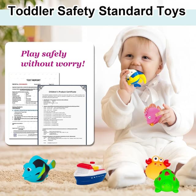 Detalle de Baby Toy Toddler Bath Toys for 1–3 Years