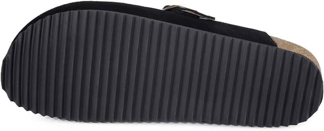 Detalle de Intini Sabot donna/ciabatte uomo chiuse in pelle con plantare in sughero e pantofola traspirante