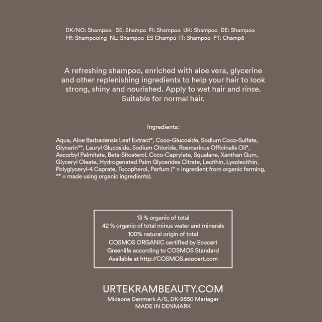 Thumbnail 4 de Urtekram Champú de Romero 500 ml 🍃