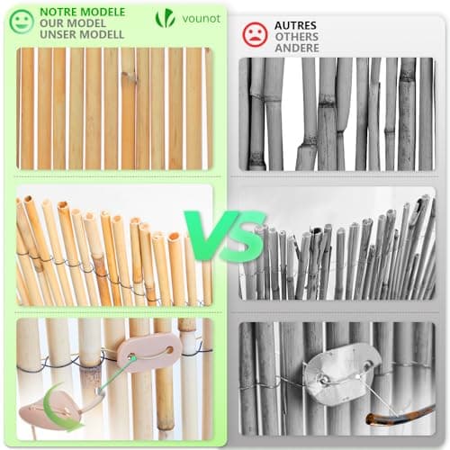 Thumbnail 3 de VOUNOT Pantalla Caña privacidad 90x600 cm