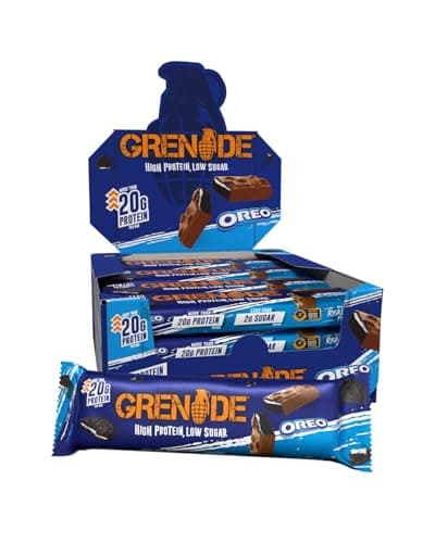 Imagen de Grenade Barre Hyperprotéinée OREO 12 x 60 g 🍫 en OfertitasTOP