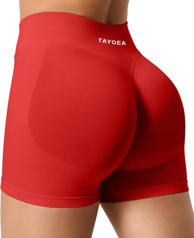 Thumbnail 1 de TAYOEA Sport Shorts Damen Scrunch – kurze Gym-Shorts mit Push-up & Butt-Lifting-Optik