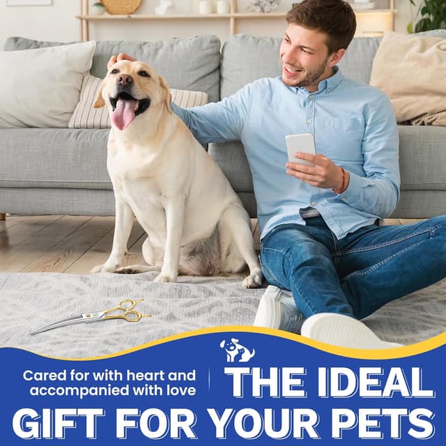 Thumbnail 5 de JASON 7.5 pulgadas tijeras curvadas 43 dientes