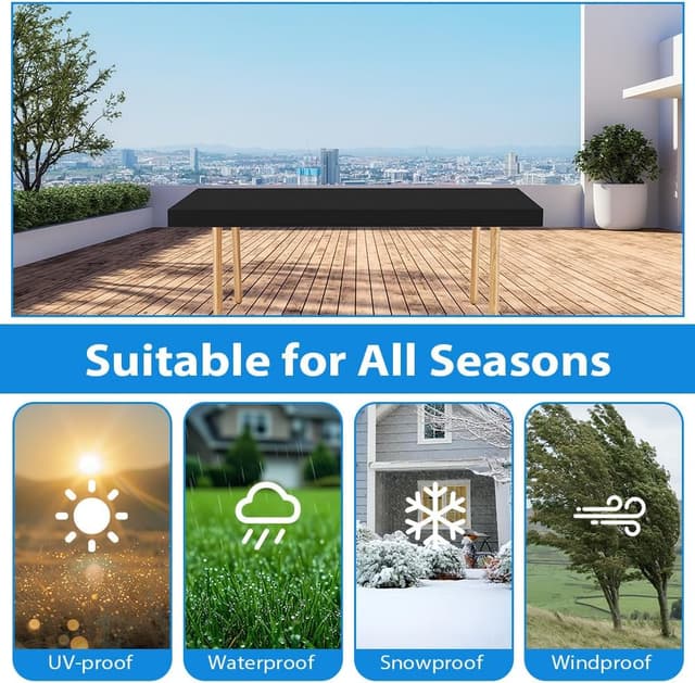 Thumbnail 4 de OFFCUP Housse pour Table 180x100x15cm