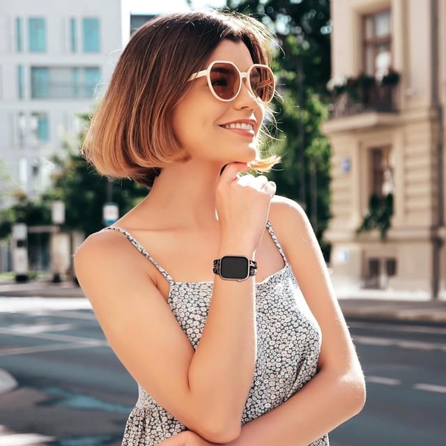 Thumbnail 6 de Cartoon 3D Embossed Band for Apple Watch (40mm, 38mm, 44mm, 45mm, 41mm, 42mm, 49mm) — Two-Tone Soft Silicone Sport Strap