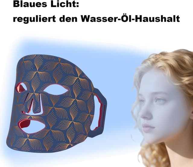 Detalle 2 de Masque LED JMFBeauty 7 couleurs