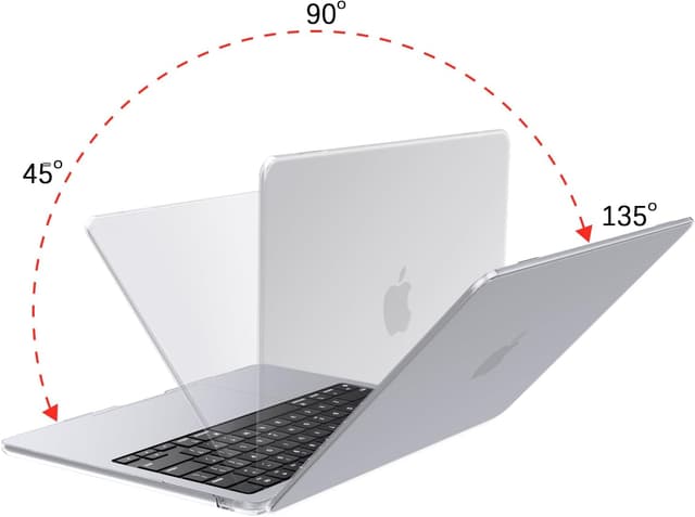 Detalle 2 de eleger Case for 13-inch MacBook Air A3240 13.6-inch clear cover