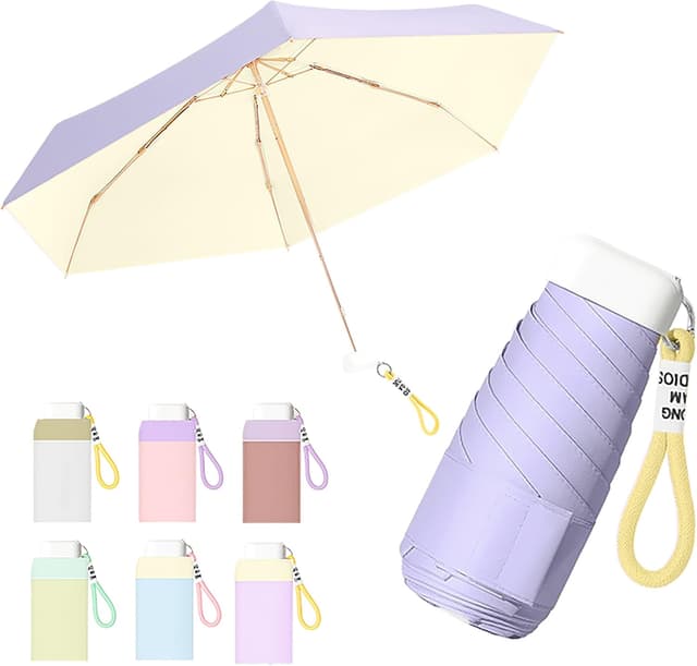 Thumbnail 6 de Mini Reise Regenschirm Macaron Stil