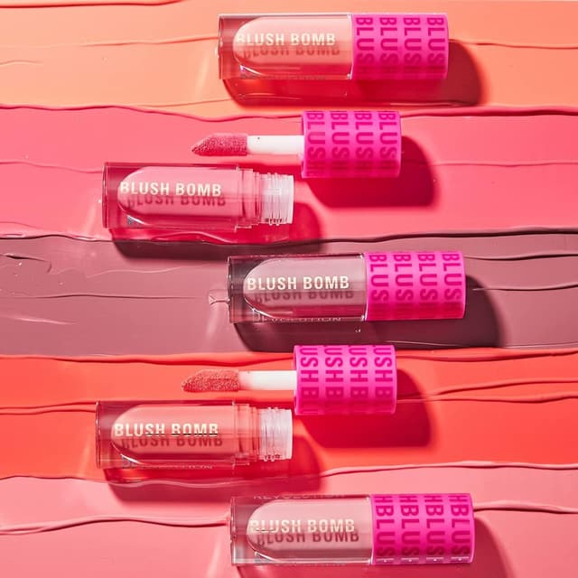 Thumbnail 5 de Makeup Revolution Blush Bomb Peach Filter, 4 teintes