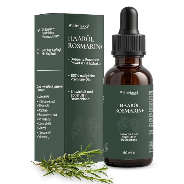 Imagen de Wellrelaxx Rosmarinöl 100% Natürliches Haaröl en OfertitasTOP