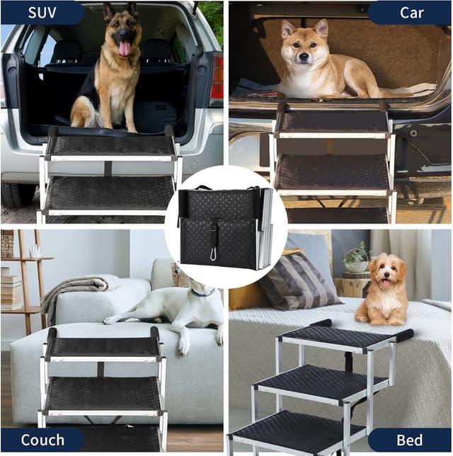 Thumbnail 6 de Extra Wide Foldable Dog Car Steps