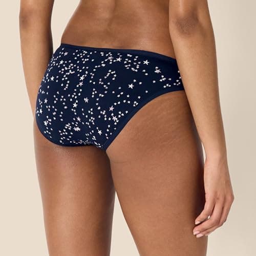 Detalle 2 de Amazon Essentials pack de 6 braguitas de bikini de algodón con elastano (tallas grandes) para uso diario