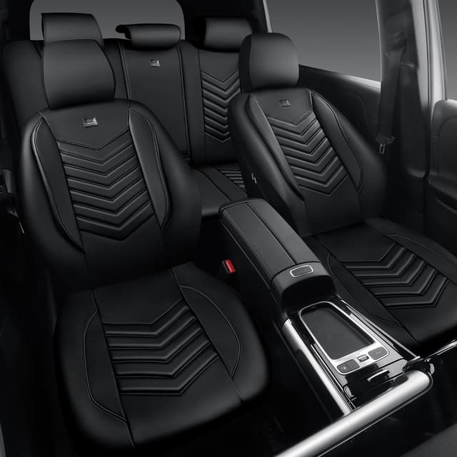 Thumbnail 4 de CAR PASS 3D Foam Faux Leather Seat Covers 5pc