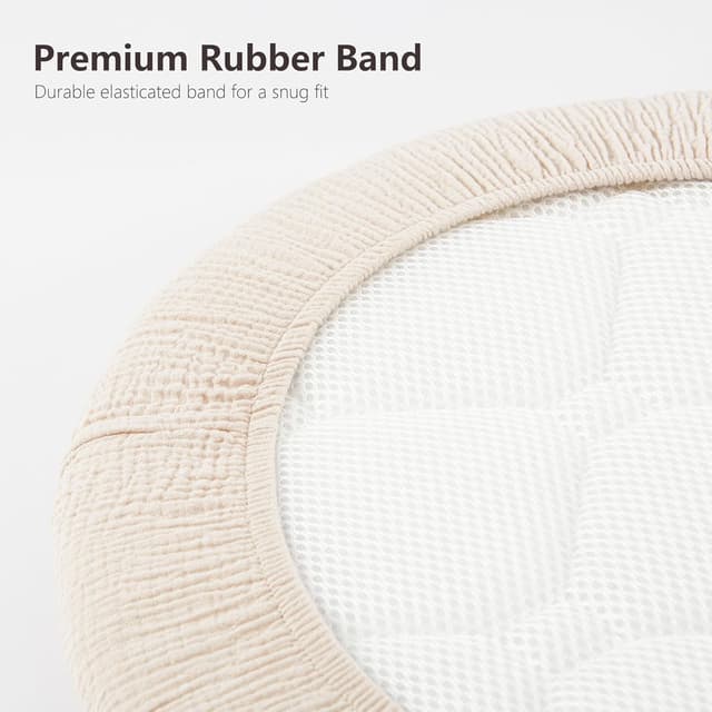 Detalle 2 de Susurration Moses Basket Sheets 90x50