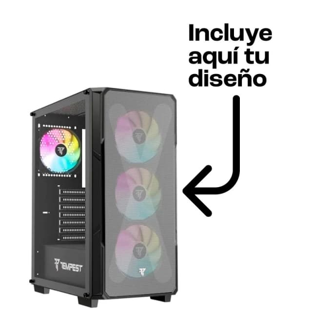 Imagen de tempest Garrison ARGB ATX Negra con USB 3.0 en OfertitasTOP