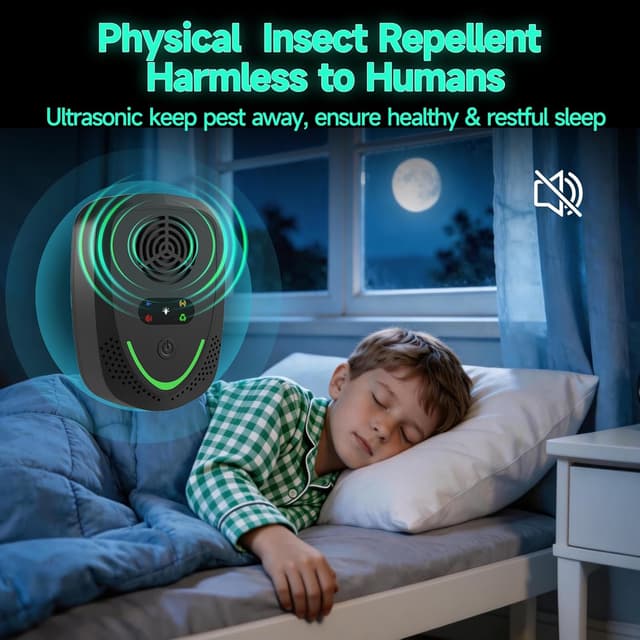 Thumbnail 4 de Gecool 2026 Ultrasonic Pest Repeller 6-Pack
