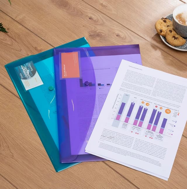 Thumbnail 5 de Rapesco 1681 ECO Busta portadocumenti A4 10 pezzi