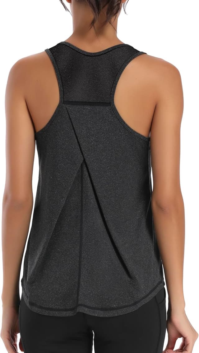 Thumbnail 5 de Dawnrole Gym Tops Sleeveless Yoga Top