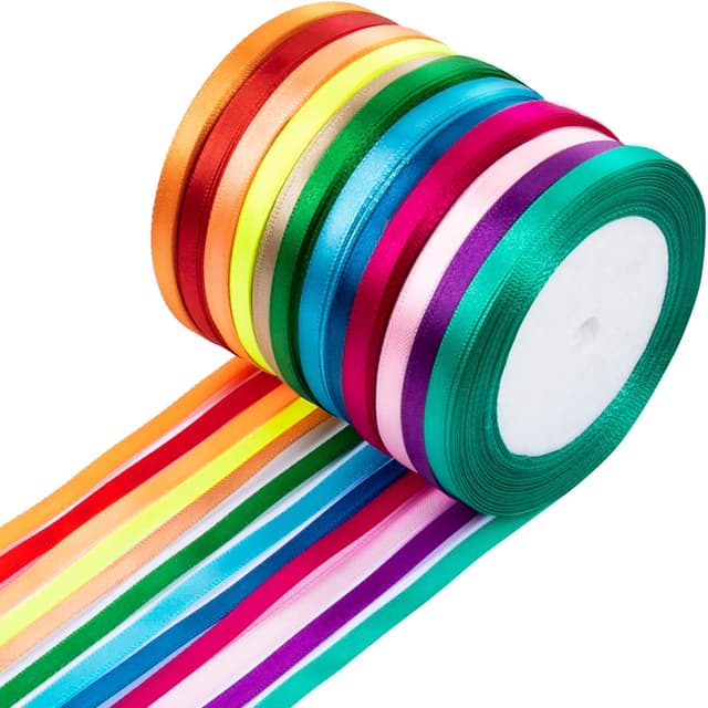 Thumbnail 1 de Satinband Rolle 22,86 m Geschenkband đ