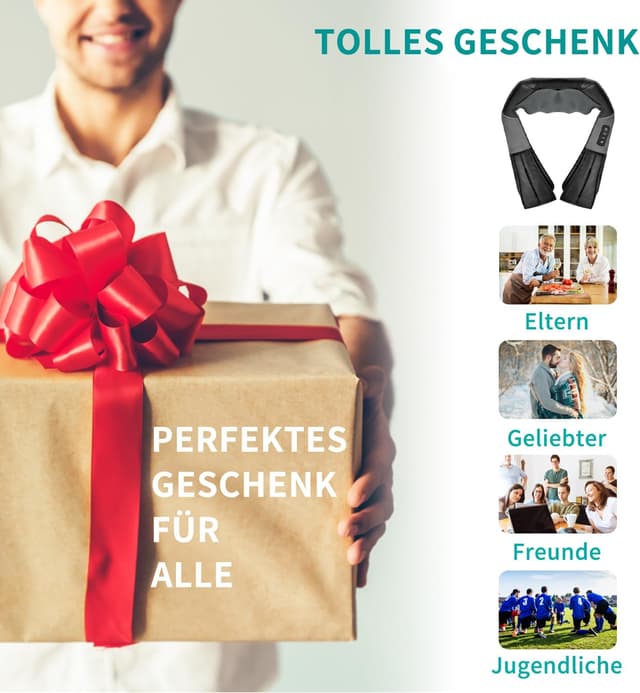 Thumbnail 5 de Nekteck Shiatsu 3D Massagekissen 💆