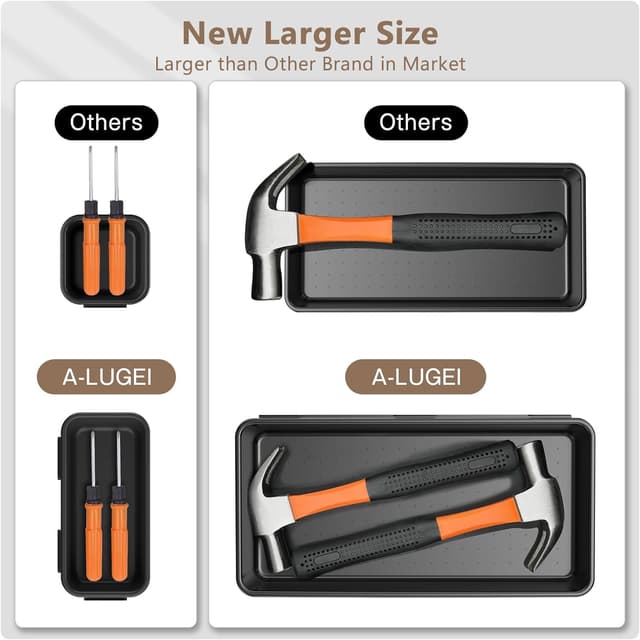 Thumbnail 1 de A-LuGei 69pcs Tool Box Organiser Tray Set