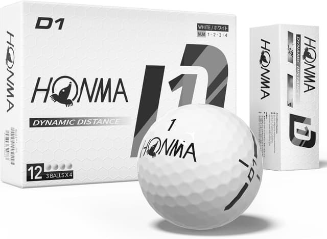 Imagen de Honma D1 Distance 1 dozen golf balls ⛳ en OfertitasTOP