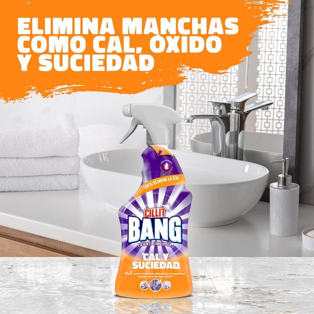 Thumbnail 6 de Cillit Bang Cal y Suciedad, limpiador potente en spray
