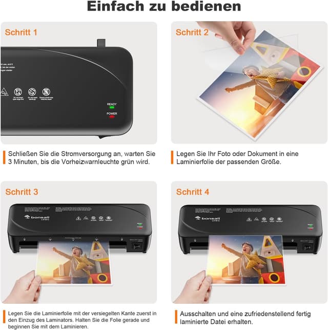 Thumbnail 5 de Bonsaii L418-C A4 LaminiergerĂ€t 270 mm/min đ