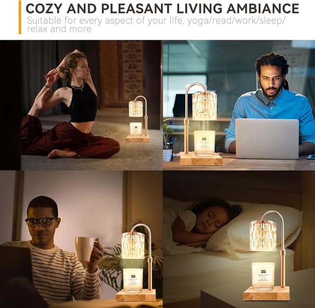 Thumbnail 3 de Candle Warmer Lamp with 3 Bulbs 50W