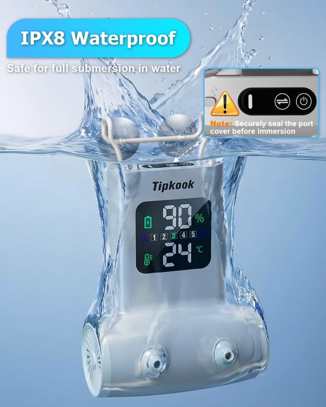 Detalle de Bath Jet Spa IPX8, 13000 mAh