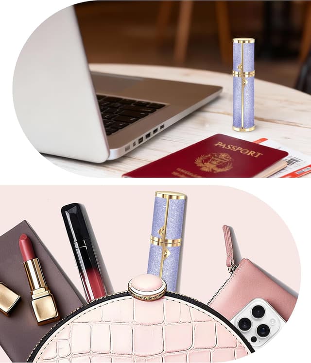 Thumbnail 3 de EYECURL 5ml Perfume Atomiser Pocket Leakproof