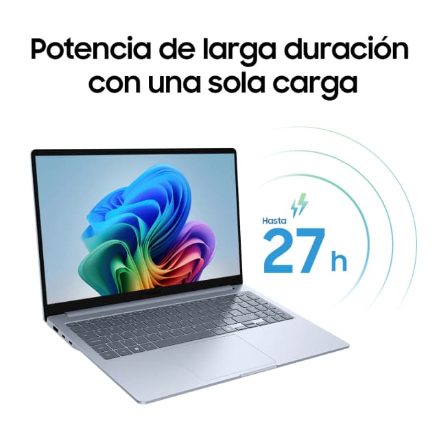 Detalle 2 de Samsung Galaxy Book4 Edge SE (Copilot+PC) con Snapdragon X, 16GB y SSD de 512GB, 15,6 pulgadas y Windows 11